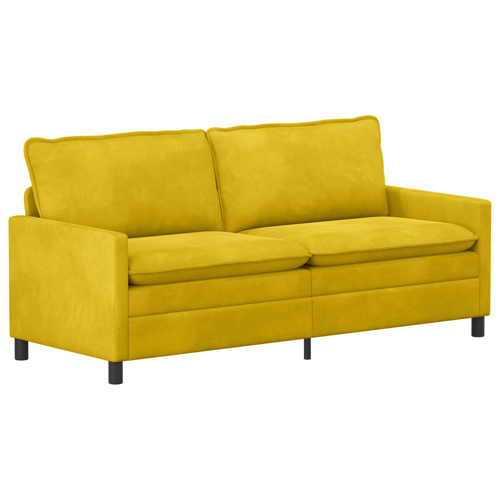 Set di divani 2 pcs Giallo Velluto | homemem39
