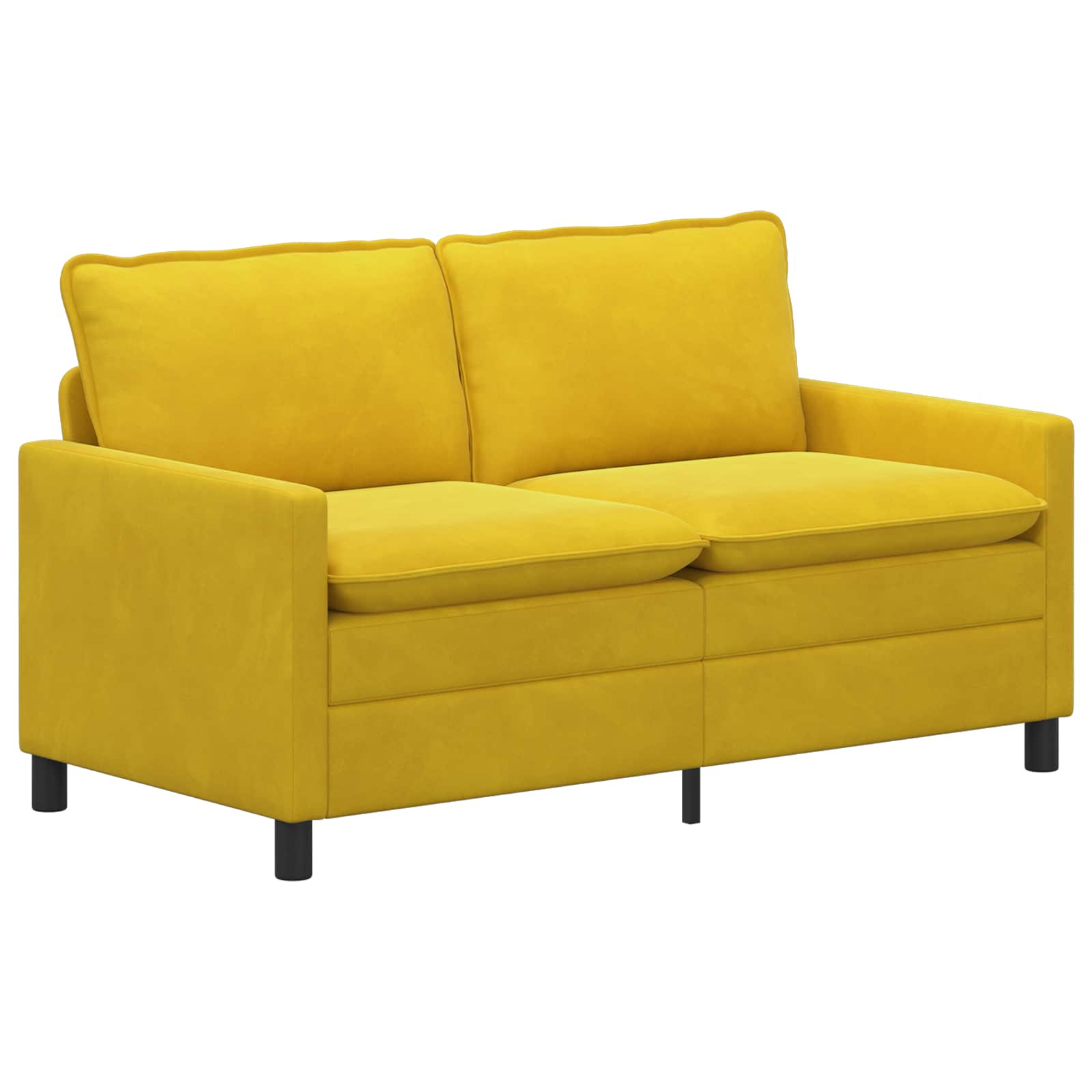 Set di divani 2 pcs Giallo Velluto | homemem39