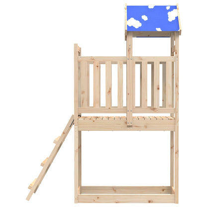 Torre da Gioco Marrone 52,5 x 110,5 x 215 cm Pino massello