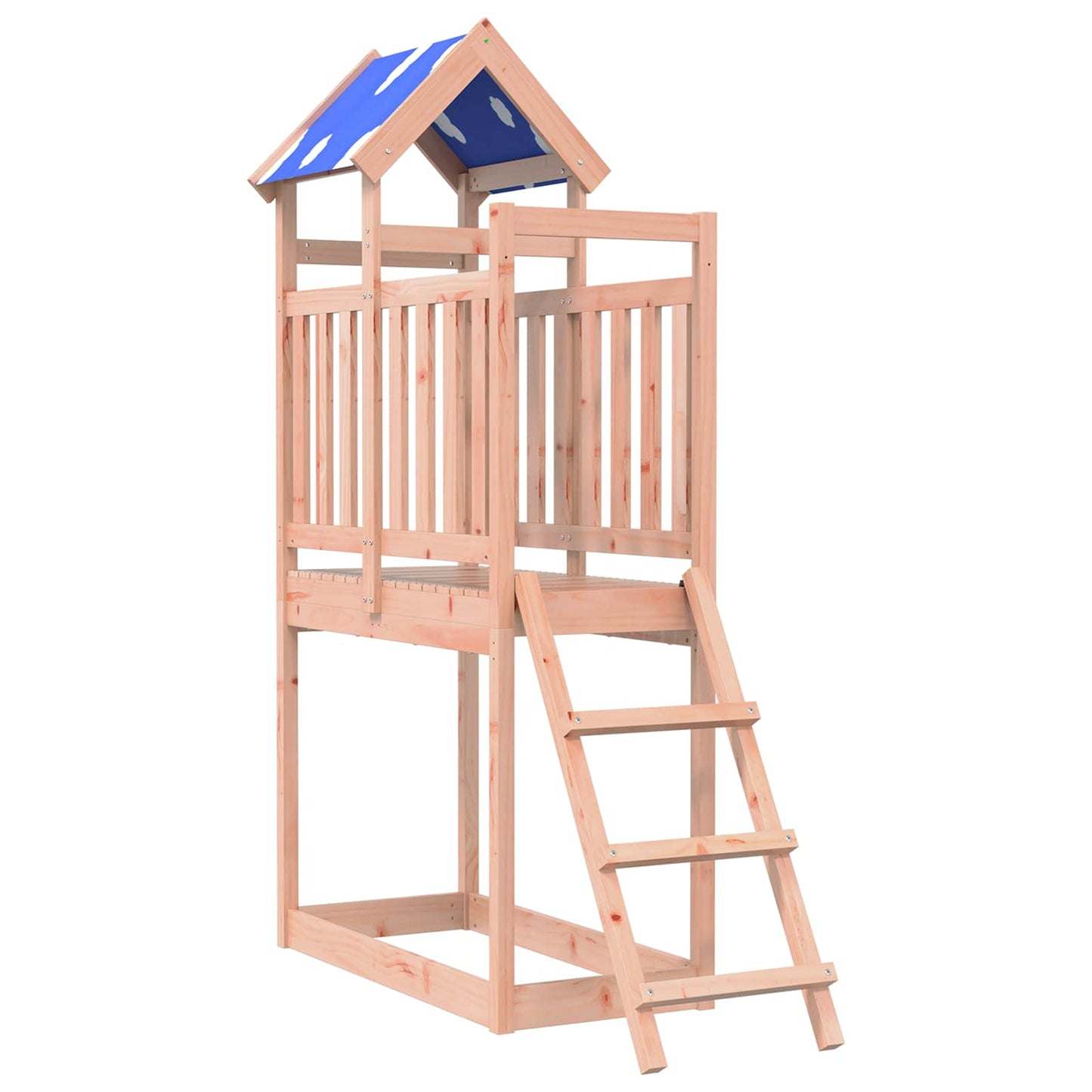 Torre da Gioco Marrone Legno Douglas Solido | homemem39