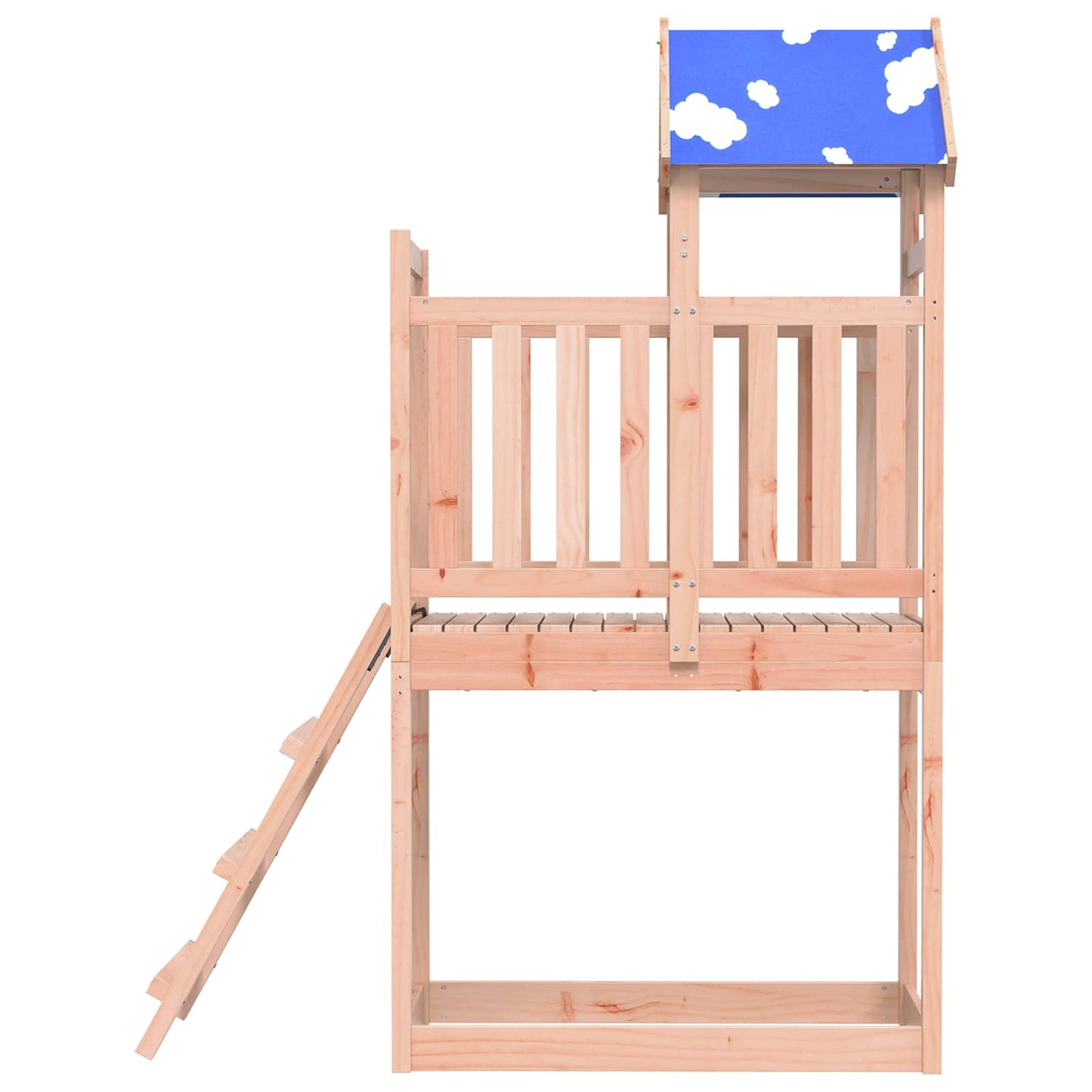 Torre da Gioco Marrone Legno Douglas Solido | homemem39
