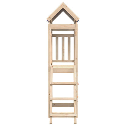 Torre da Gioco Marrone 110,5 x 52,5 x 215cm Pino massello