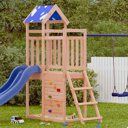 Torre da Gioco Marrone Legno Massello di Douglas