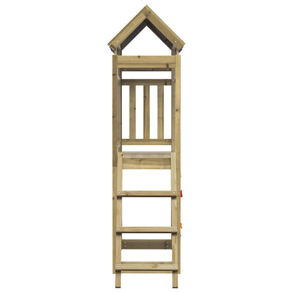 Torre da Gioco Marrone Legno Impregnato Solido | homemem39