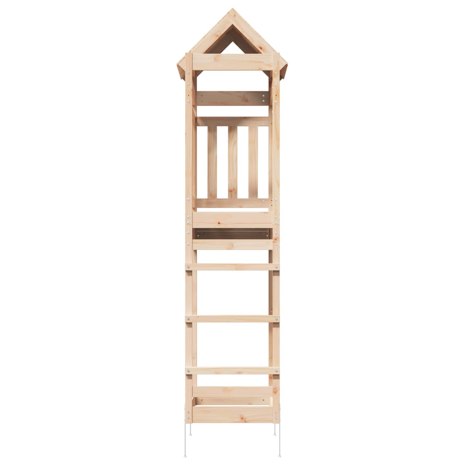 Torre da Gioco Marrone 52,5 x 85 x 238 cm Pino massello | homemem39