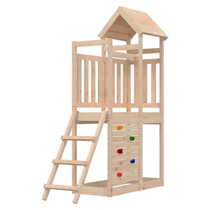 Torre da Gioco Marrone 110,5 x 52,5 x 214 cm Pino massello | homemem39