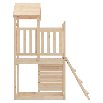 Torre da Gioco Marrone 110,5 x 52,5 x 214 cm Pino massello | homemem39