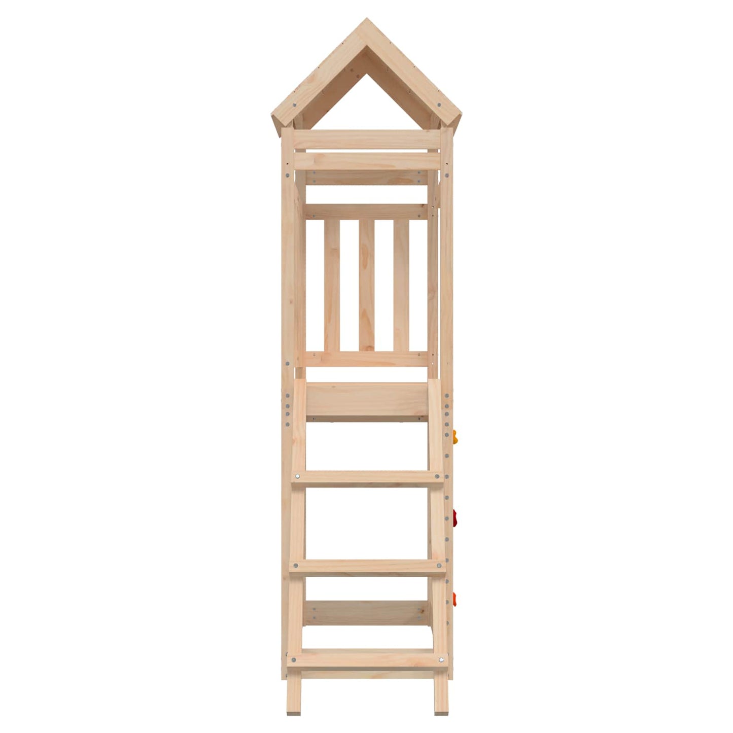 Torre da Gioco Marrone 110,5 x 52,5 x 214 cm Pino massello | homemem39