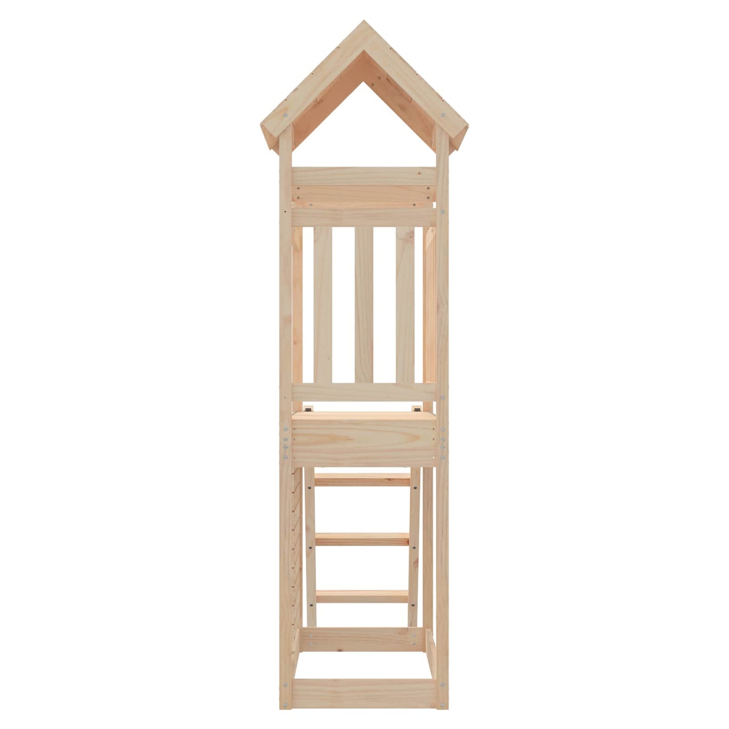 Torre da Gioco Marrone 110,5 x 52,5 x 214 cm Pino massello | homemem39