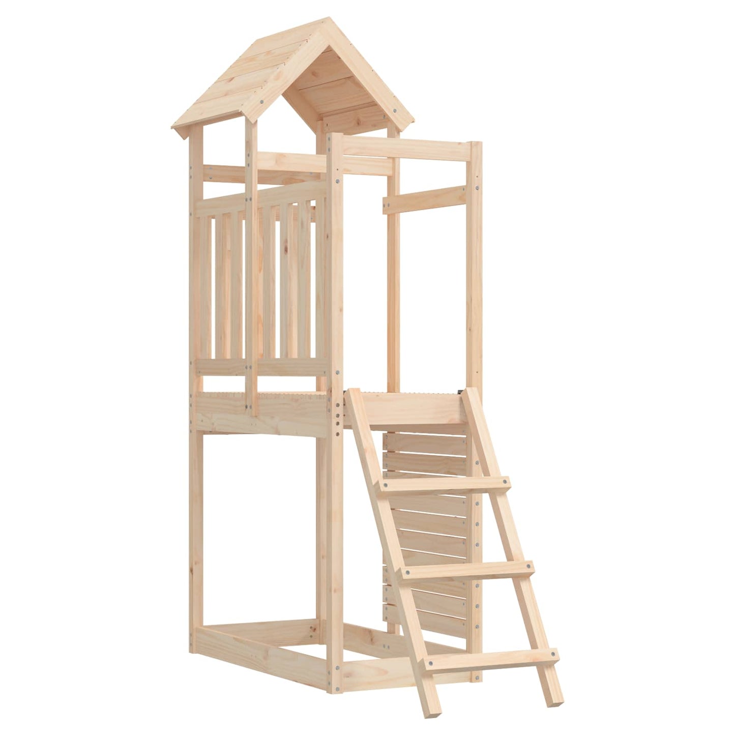 Torre da Gioco Marrone 110,5 x 52,5 x 214 cm Pino massello | homemem39