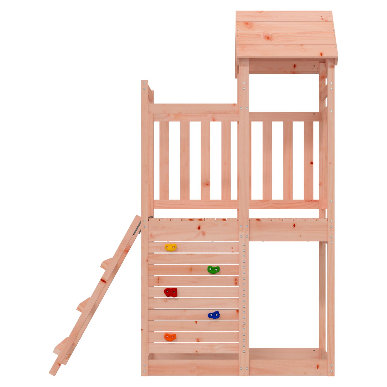 Torre da Gioco Marrone Legno Douglas Solido | homemem39
