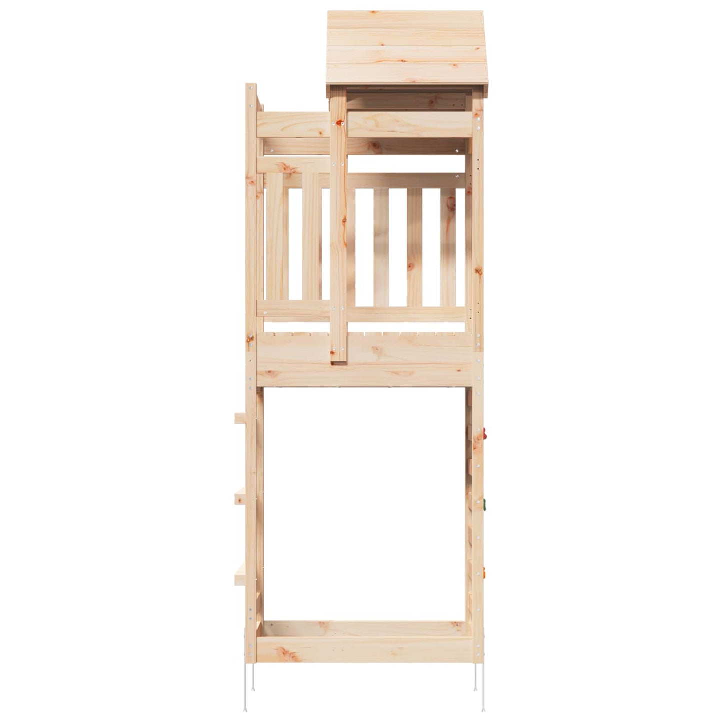Torre da Gioco Marrone 52,5 x 85 x 238 cm Pino massello