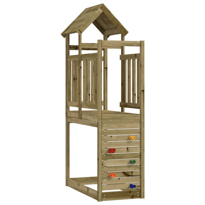 Torre da Gioco Marrone Legno Impregnato Solido | homemem39