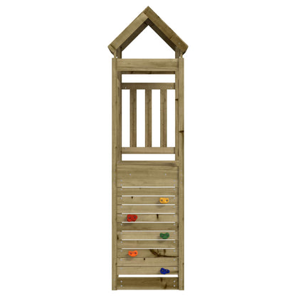Torre da Gioco Marrone Legno Impregnato Solido | homemem39