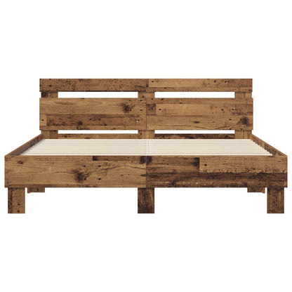 Struttura del letto Legno vecchio 160 x 200 cm | homemem39