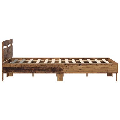 Struttura del letto Legno vecchio 140 x 200 cm | homemem39