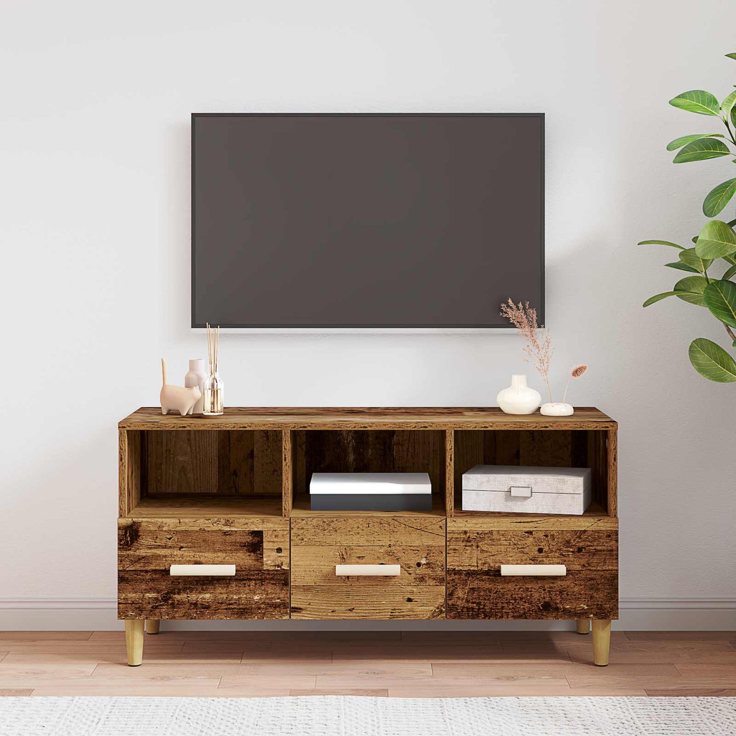 Mobile TV Legno vecchio 102 x 36 x 50 cm Legno multistrato