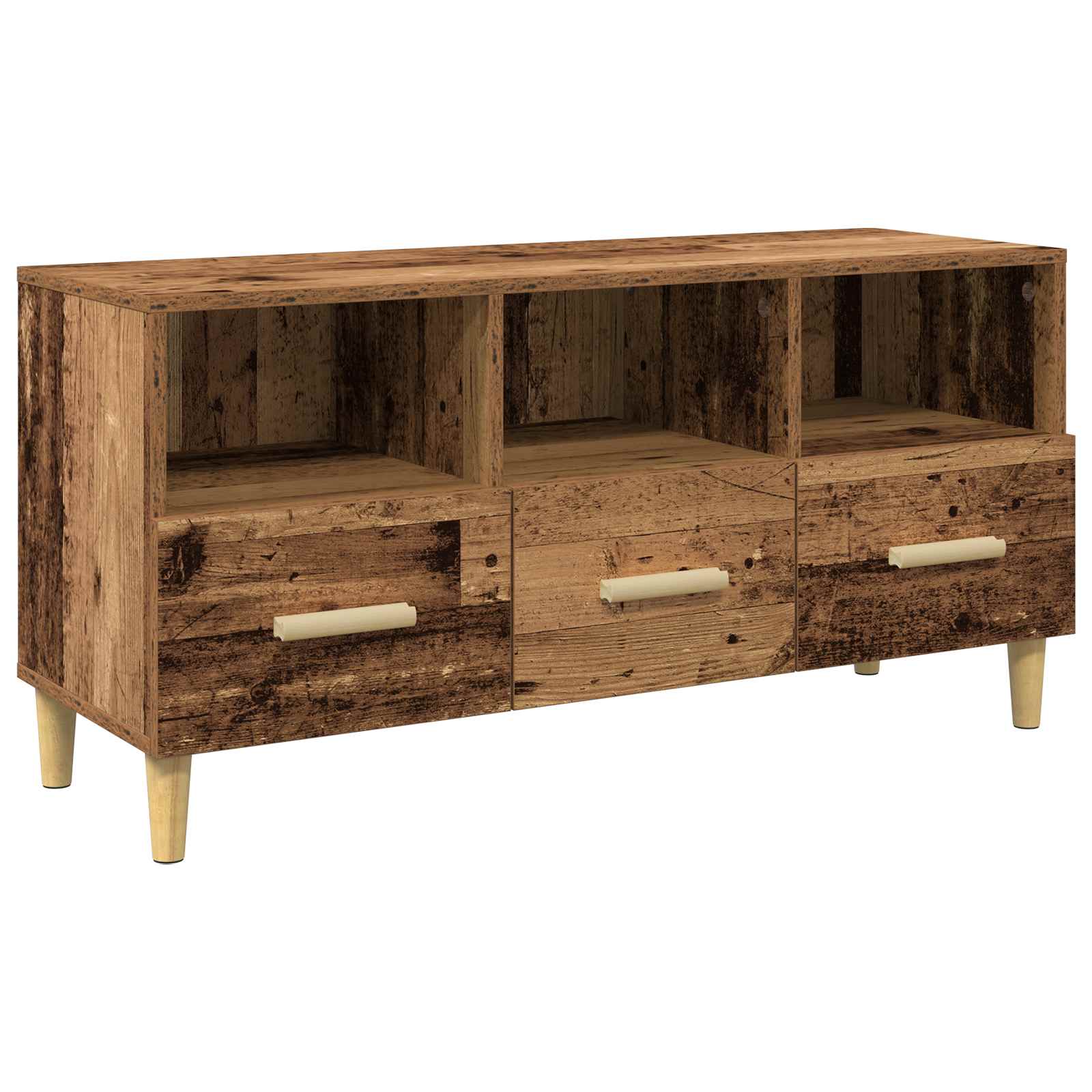 Mobile TV Legno vecchio 102 x 36 x 50 cm Legno multistrato | homemem39