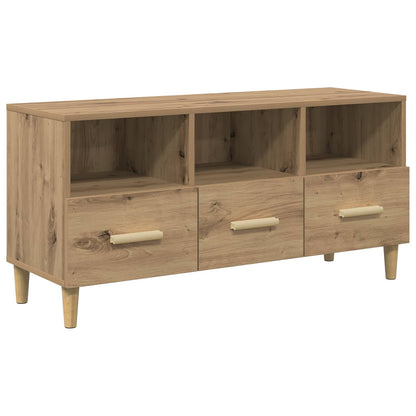 Mobile TV Rovere Artigianale 102 x 36 x 50 cm Legno multistrato | homemem39