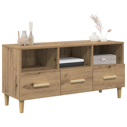 Mobile TV Rovere Artigianale 102 x 36 x 50 cm Legno multistrato | homemem39