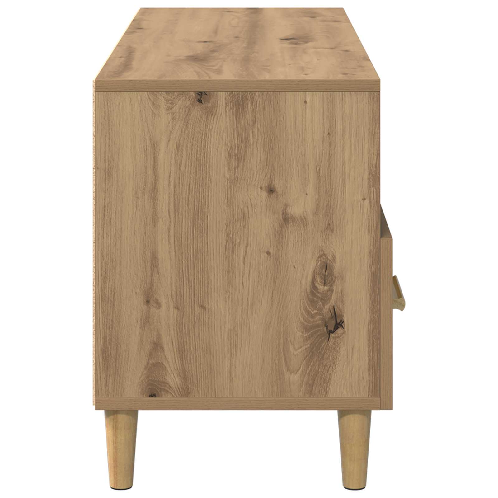 Mobile TV Rovere Artigianale 102 x 36 x 50 cm Legno multistrato | homemem39