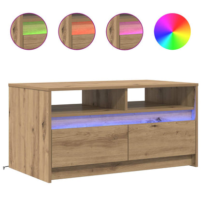 Tavolino da salotto Rovere Artigianale 90 x 50 x 45 cm | homemem39