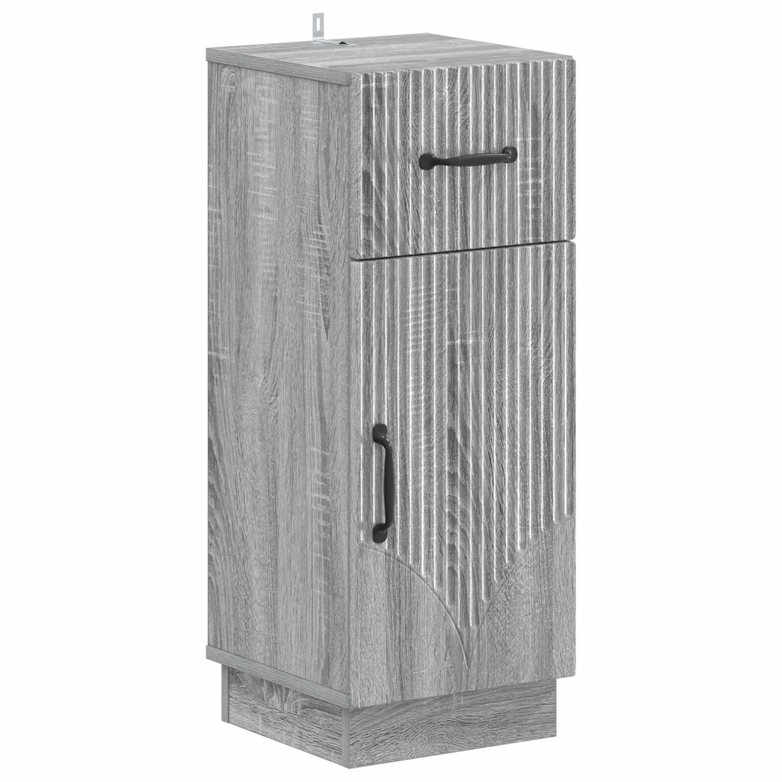 Set di Armadi da Bagno da 2 Pezzi HOORN Sonoma grigio | homemem39