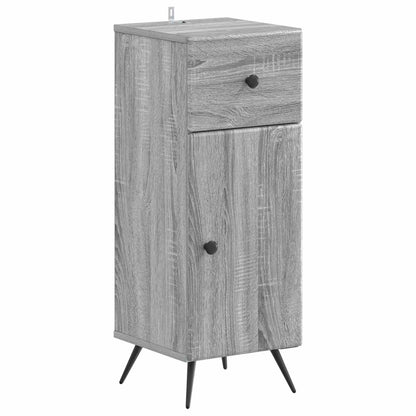 Set di Armadi da Bagno da 2 Pezzi BREDA Sonoma grigio | homemem39