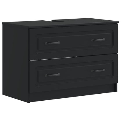 Set di Armadi da Bagno da 2 Pezzi UTRECHT Nero | homemem39