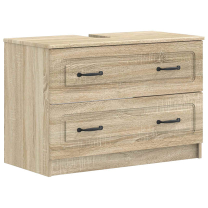 Set di Armadi da Bagno da 2 Pezzi UTRECHT Rovere Sonoma | homemem39