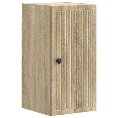Set di armadietti da bagno in 3 pezzi EDE Rovere Sonoma