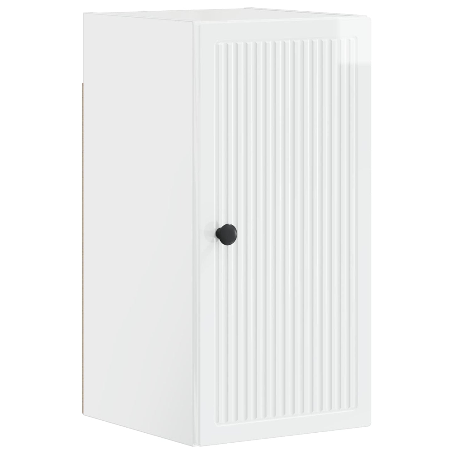 Set di armadietti da bagno in 3 pezzi EDE Bianco Lucido