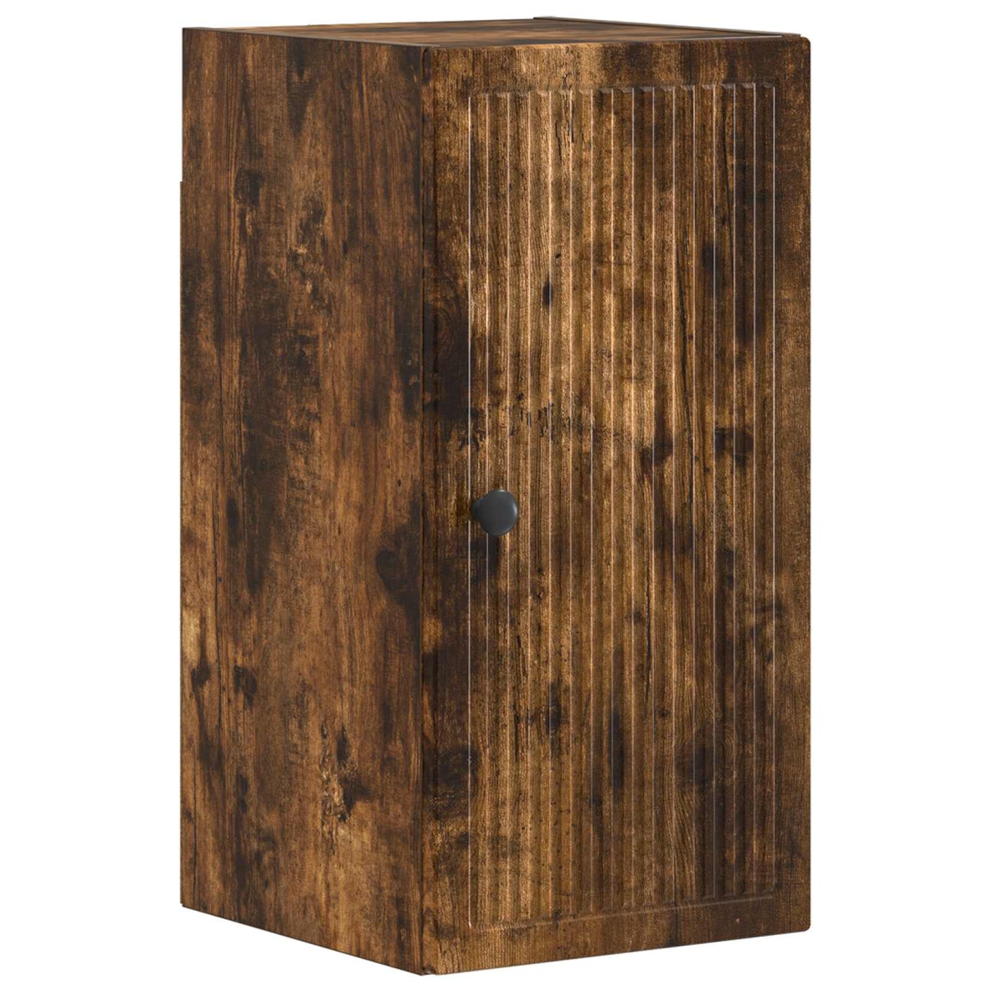 Set di armadietti da bagno in 3 pezzi EDE Rovere Fumo