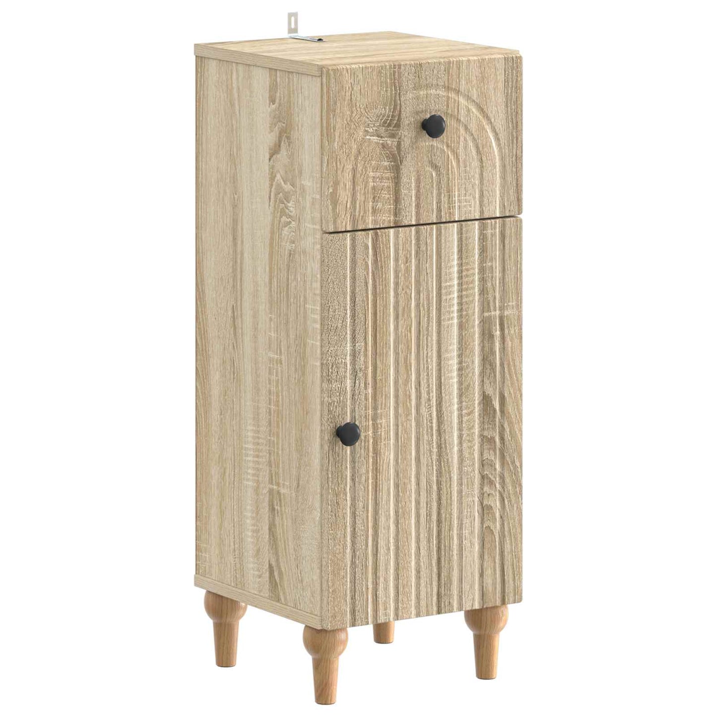 Set di armadietti da bagno in 3 pezzi ALKMAAR Rovere Sonoma