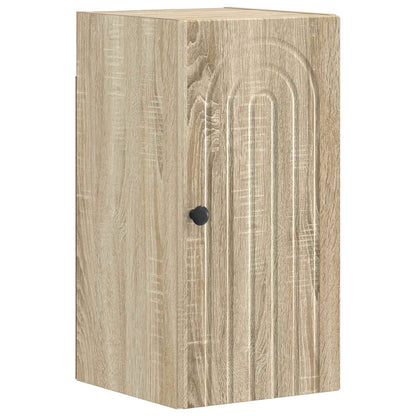 Set di armadietti da bagno in 3 pezzi ALKMAAR Rovere Sonoma