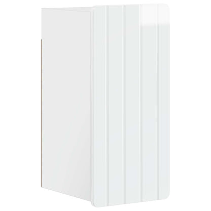 Set di armadietti da bagno in 3 pezzi ZWOLLE Bianco Lucido