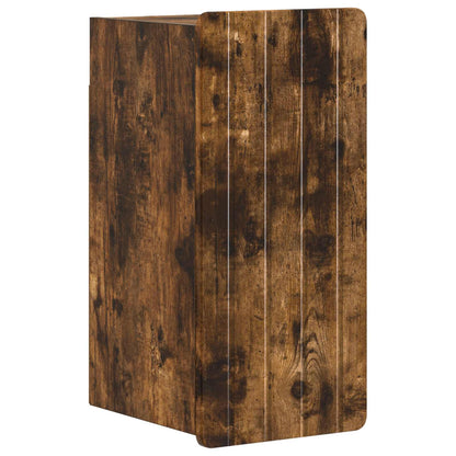 Set di armadietti da bagno in 3 pezzi ZWOLLE Rovere Fumo