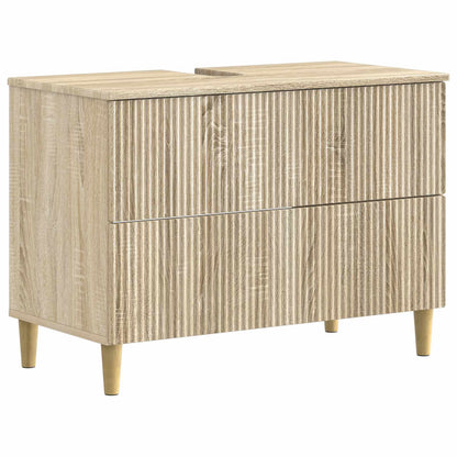 Set di armadietti da bagno in 3 pezzi ARNHEM Rovere Sonoma