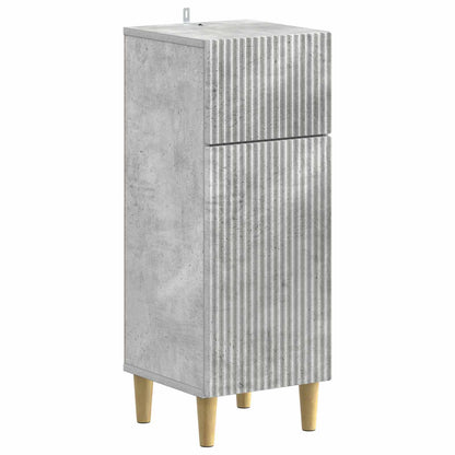 Set di armadietti da bagno in 3 pezzi ARNHEM Grigio Cemento