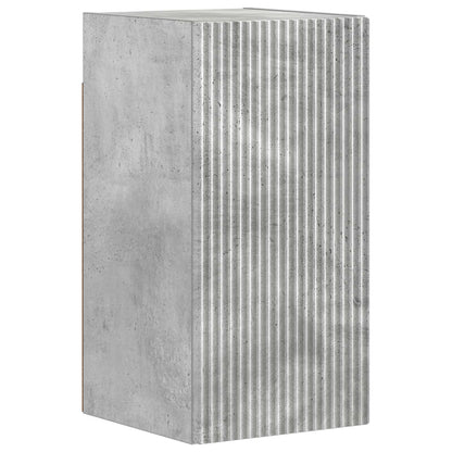 Set di armadietti da bagno in 3 pezzi ARNHEM Grigio Cemento