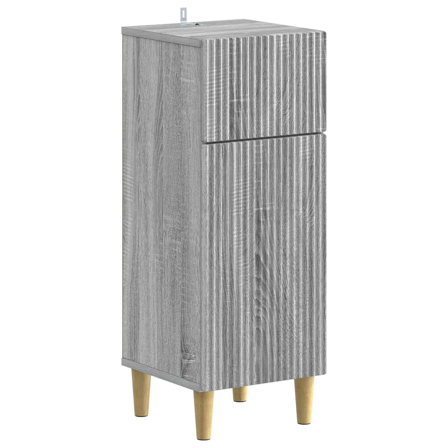 Set di armadietti da bagno in 3 pezzi ARNHEM Sonoma grigio
