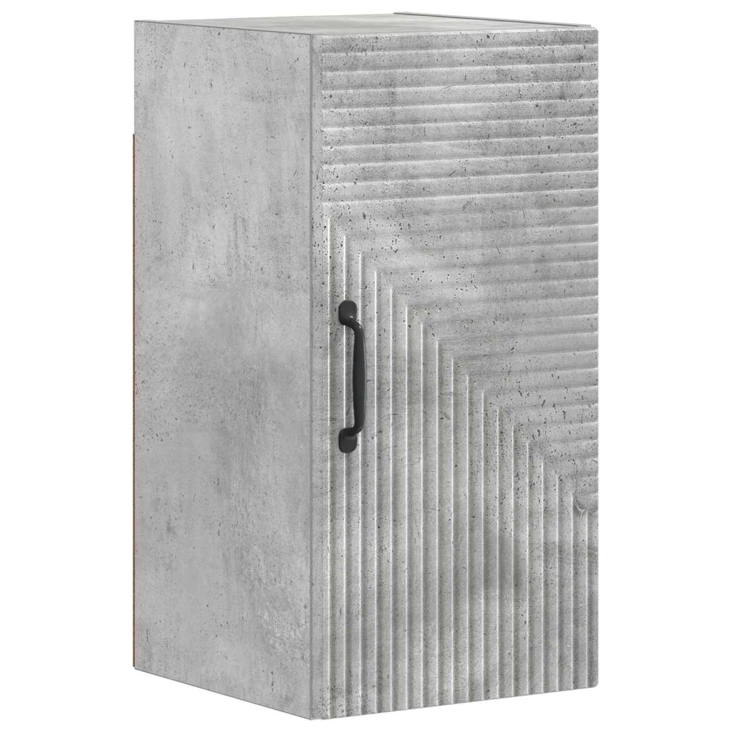 Set di armadietti da bagno in 3 pezzi HAARLEM Grigio Cemento