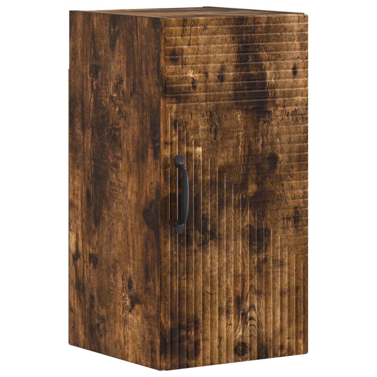 Set di armadietti da bagno in 3 pezzi HAARLEM Rovere Fumo