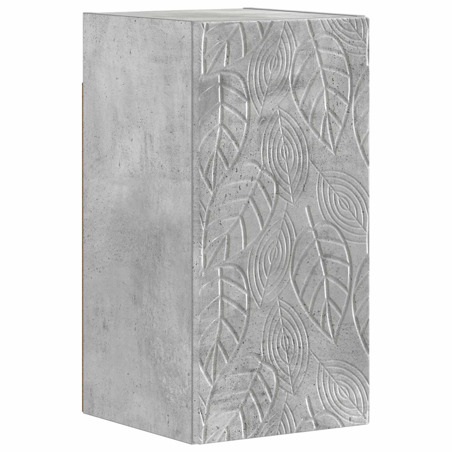 Set di armadietti da bagno in 3 pezzi DELFT Grigio Cemento