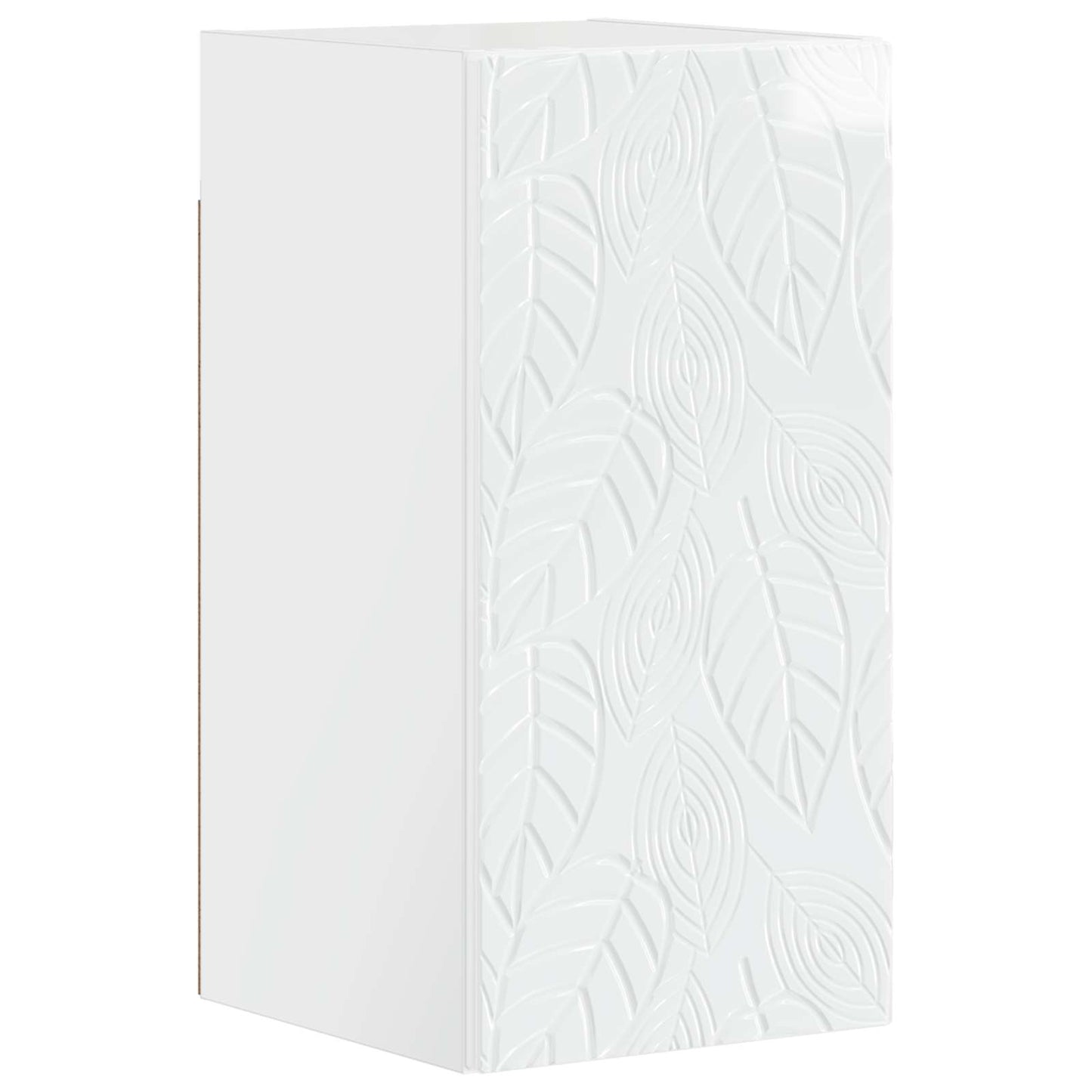 Set di armadietti da bagno in 3 pezzi DELFT Bianco Lucido