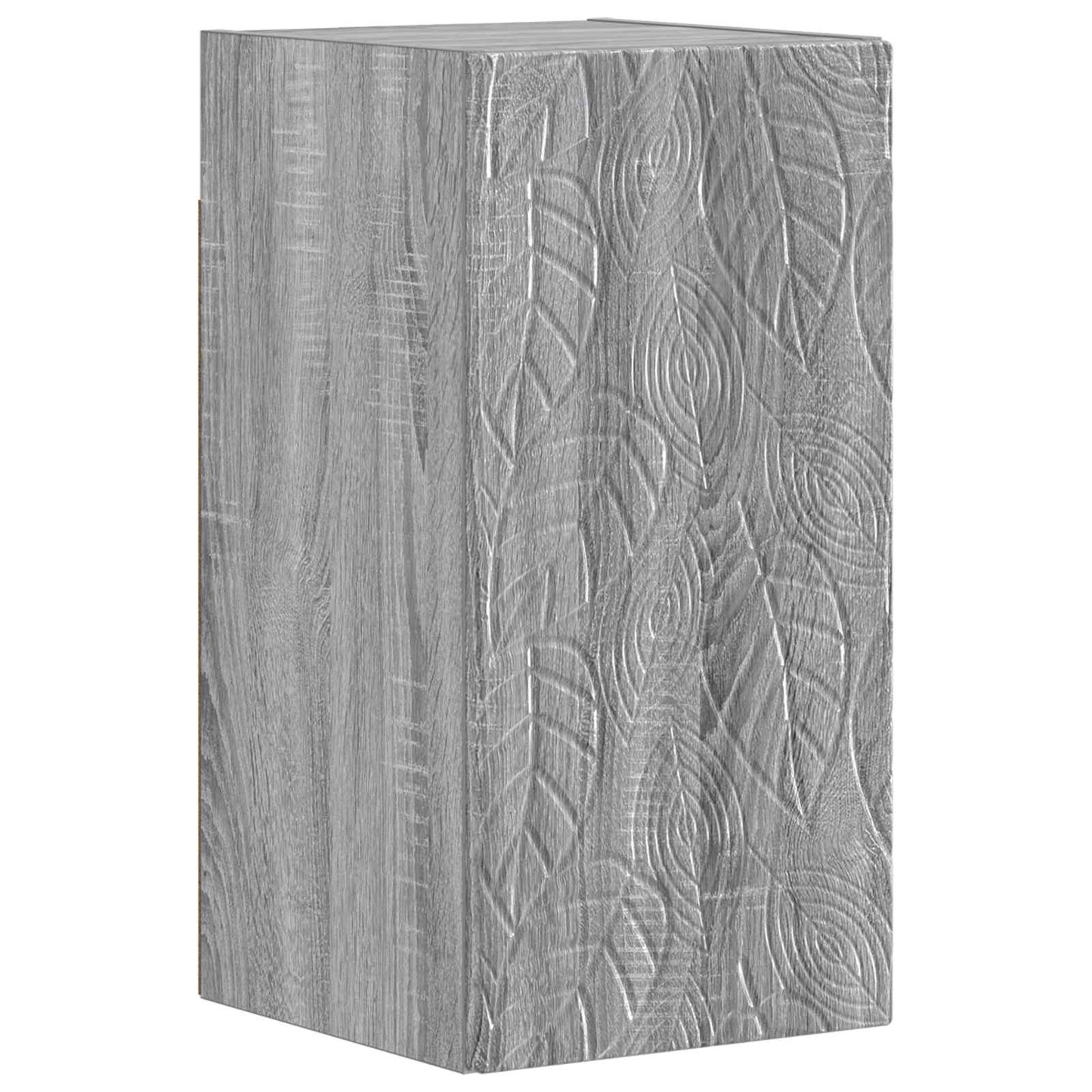 Set di armadietti da bagno in 3 pezzi DELFT Sonoma grigio