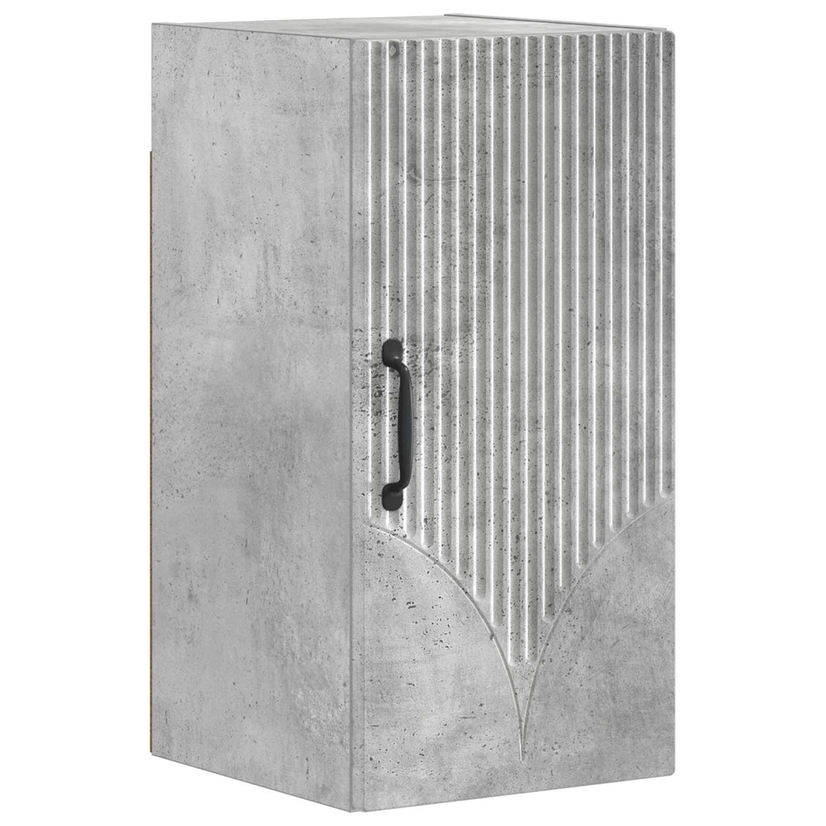 Set di armadietti da bagno in 3 pezzi HOORN Grigio Cemento
