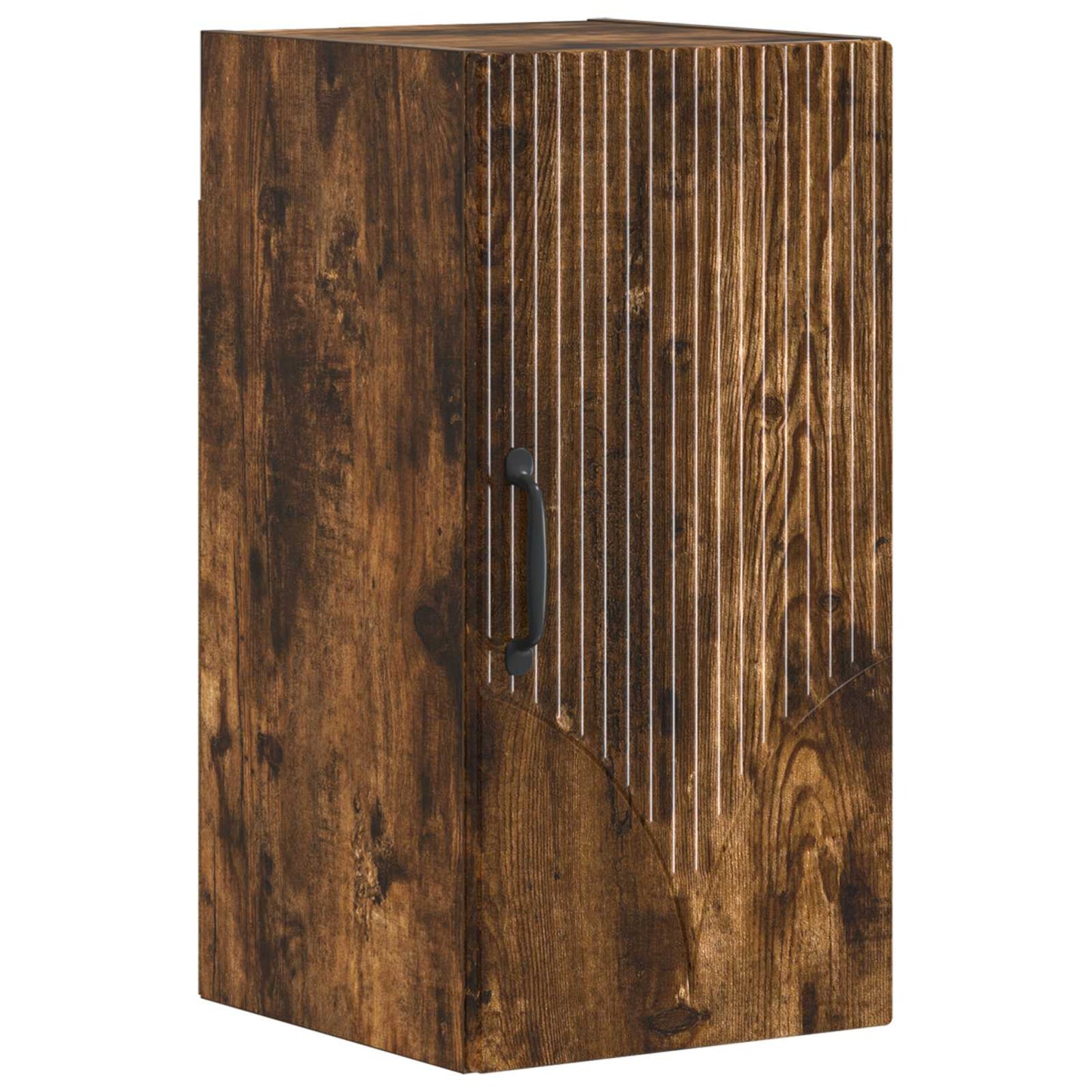 Set di armadietti da bagno in 3 pezzi HOORN Rovere Fumo
