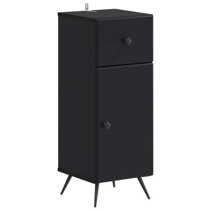 Set di armadietti da bagno in 3 pezzi BREDA Nero