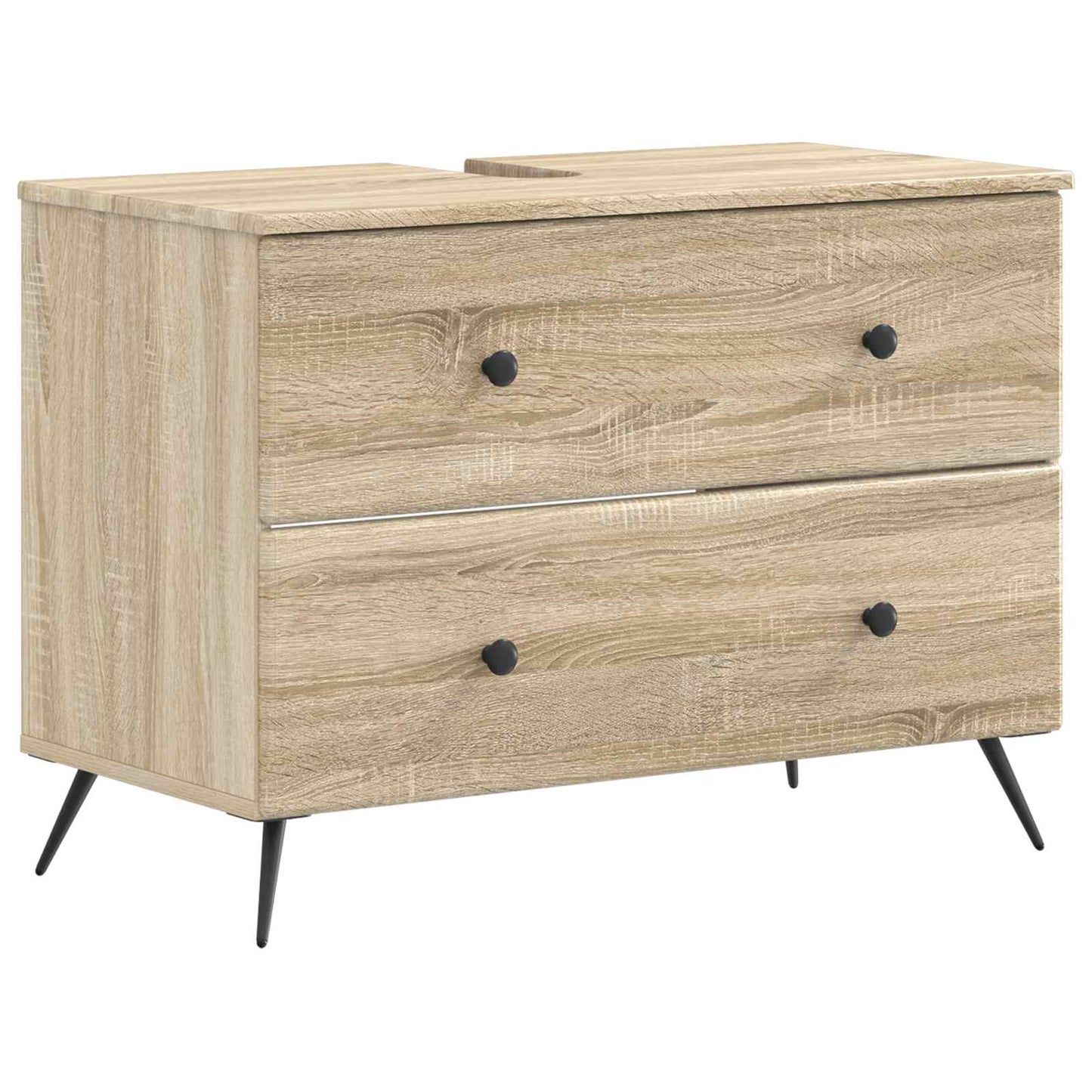 Set di armadietti da bagno in 3 pezzi BREDA Rovere Sonoma